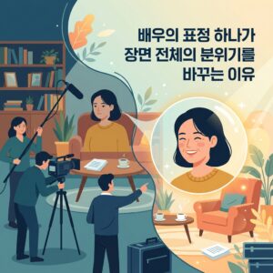 ai thumbnail illustration 배우의 표정 하나가 장면 전체의 분위기를 바꾸는 이유 1786984518