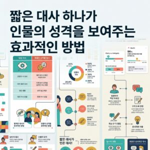 ai thumbnail infographic 짧은 대사 하나가 인물의 성격을 보여주는 효과적인 방법 1787504045