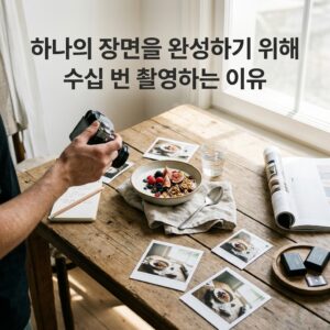 ai thumbnail photography 하나의 장면을 완성하기 위해 수십 번 촬영하는 이유 1786985038