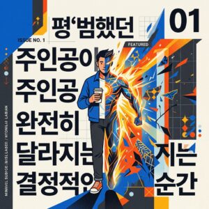 ai thumbnail poster 평범했던 주인공이 완전히 달라지는 결정적인 순간 1786987049